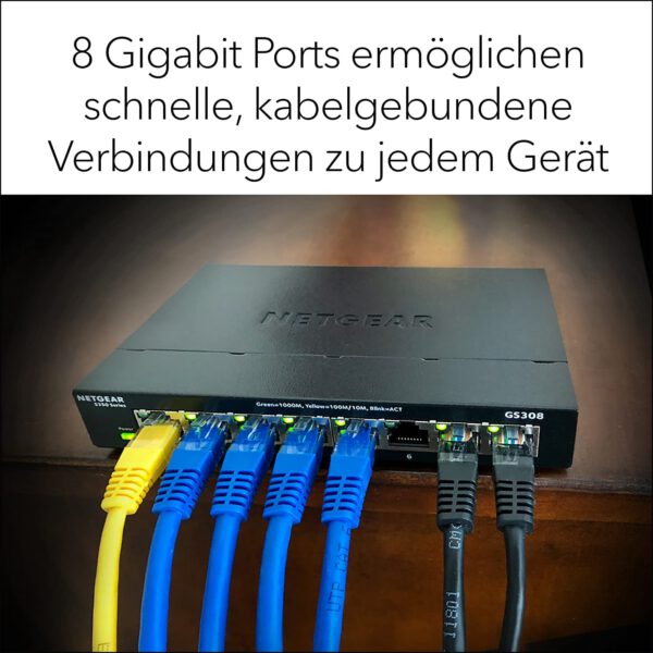 Switch 8-Port – Bild 4